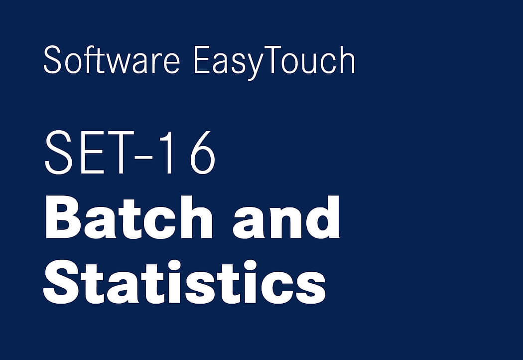 SET-16 Batch and Statistics by KERN